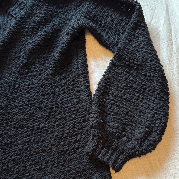 Wild Fable Textured Black Cardigan Size Medium - Picture 6 of 6